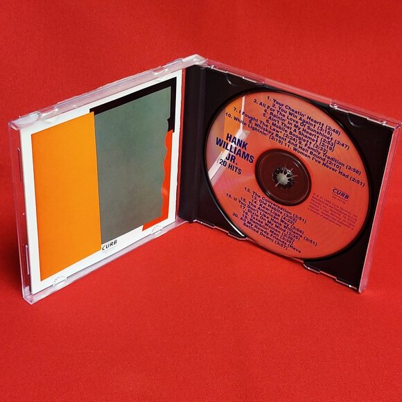 Hank Williams Jr 20 Hits CD 1995 - Picture 5 of 8